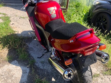 2001 Honda CBR 1100 XX, красный, 595000 рублей, вид 5
