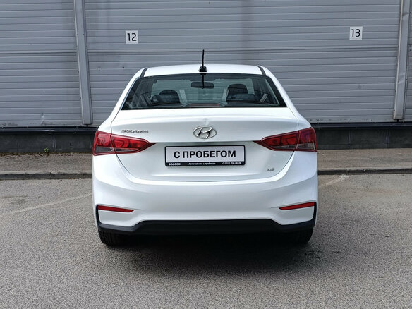 2018 Hyundai Solaris II, белый - вид 6