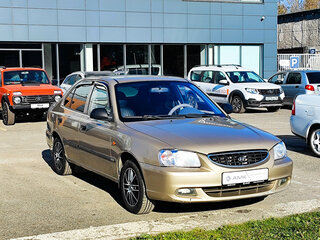 2004 Hyundai Accent ТагАЗ II, бежевый, 340000 рублей, вид 2