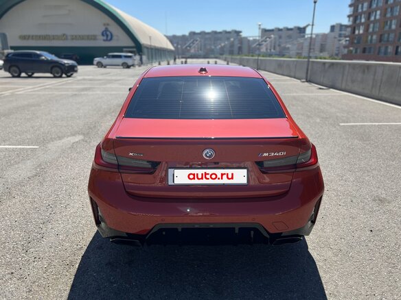 2022 BMW 3 серии M340i xDrive VII (G2x) Рестайлинг, красный, 8200000 рублей - вид 11