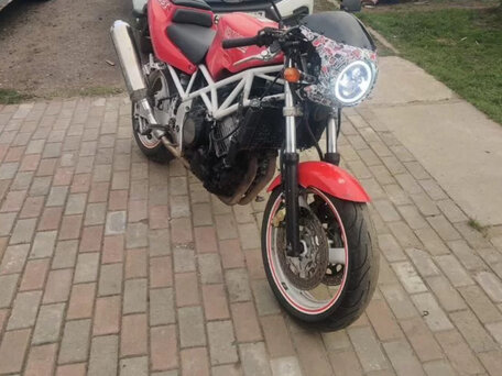 1996 Yamaha TRX850, красный, 195000 рублей, вид 2