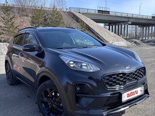 2021 Kia Sportage IV Рестайлинг, чёрный, 2599000 рублей, вид 2