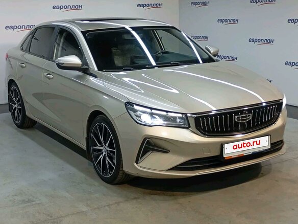 2023 Geely Emgrand II, жёлтый - вид 1