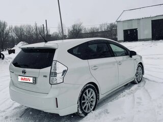 2012 Toyota Prius Alpha I (ZVW40/41), белый, 1150000 рублей, вид 4