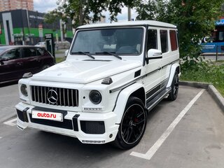 2013 Mercedes-Benz G-Класс AMG 63 AMG I (W463) Рестайлинг 2, белый, 5300000 рублей, вид 4