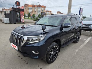 2019 Toyota Land Cruiser Prado 150 Series Рестайлинг 2, синий, 4850000 рублей, вид 3