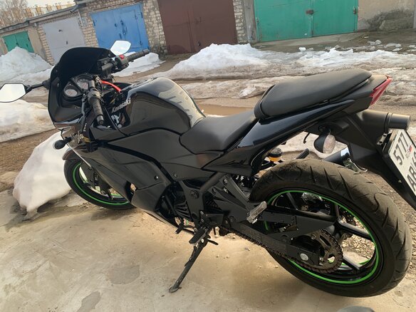2011 Kawasaki Ninja 250R, чёрный, 250000 рублей - вид 6
