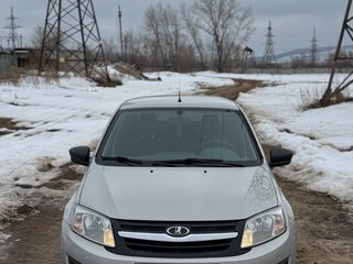 2016 Lada (ВАЗ) Granta I, серебристый, 460000 рублей, вид 2