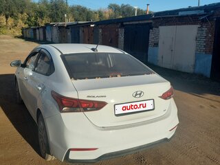 2018 Hyundai Solaris II, белый, 1200000 рублей, вид 3