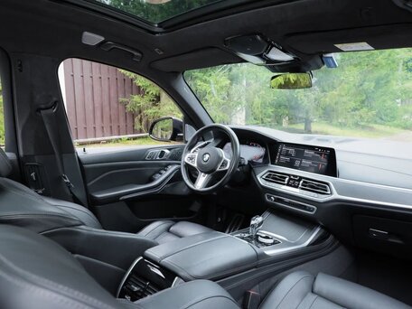 2020 BMW X7 M50d I (G07), синий, 6399999 рублей, вид 5