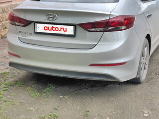 2017 Hyundai Elantra VI (AD), серый, 1250000 рублей, вид 3