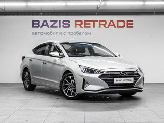 2019 Hyundai Elantra VI (AD) Рестайлинг, серый, 1480000 рублей, вид 3