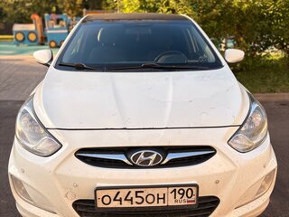 2011 Hyundai Solaris I, белый, 779000 рублей, вид 1