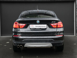 2017 BMW X4 28i I (F26), чёрный, 2800000 рублей, вид 4