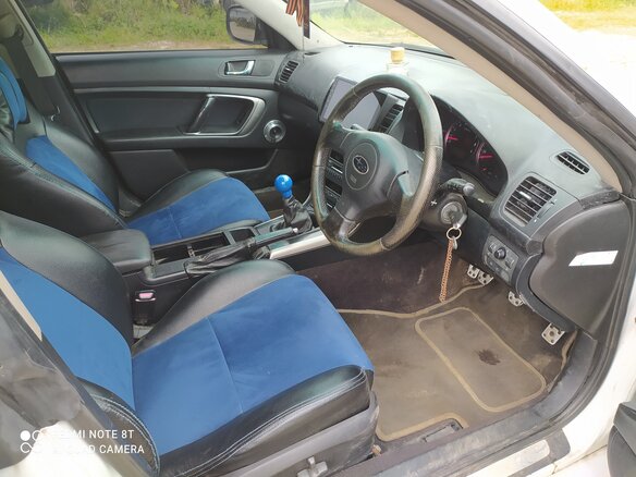 2007 Subaru Legacy GT IV Рестайлинг, белый - вид 4
