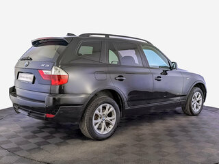 2009 BMW X3 25i I (E83) Рестайлинг, чёрный, 1480000 рублей, вид 5