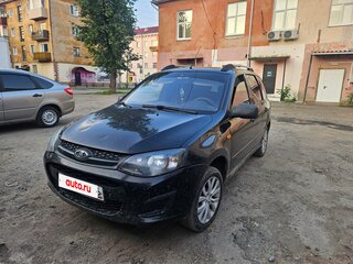 2013 Lada (ВАЗ) Kalina II, чёрный, 350000 рублей, вид 1