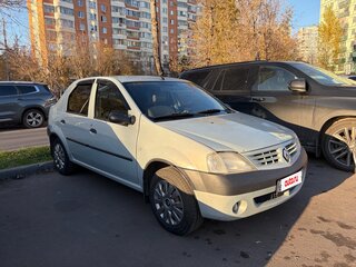 2008 Renault Logan I, серый, 300000 рублей, вид 3
