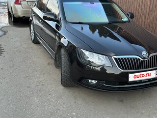 2014 Skoda Superb II Рестайлинг, коричневый, 1850000 рублей, вид 2