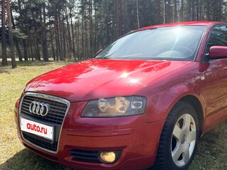 2007 Audi A3 II (8P) Рестайлинг 1, красный, 640000 рублей, вид 2