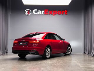 2021 Audi A4 35 TFSI V (B9) Рестайлинг, красный, 3290000 рублей, вид 4