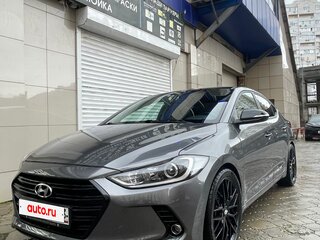 2018 Hyundai Elantra VI (AD), серый, 1420000 рублей, вид 2