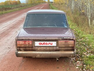 2006 Lada (ВАЗ) 2107, пурпурный, 200000 рублей, вид 3