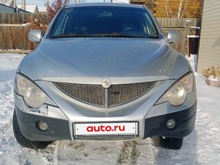 2010 SsangYong Actyon Sports I, серебристый, 350000 рублей, вид 1