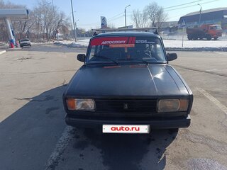 2007 Lada (ВАЗ) 2104, чёрный, 75000 рублей, вид 2