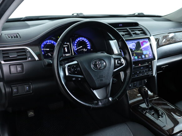 2015 Toyota Camry VII (XV50) Рестайлинг, серый, 1890000 рублей - вид 14