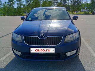 2014 Skoda Octavia III (A7), синий, 745000 рублей, вид 3