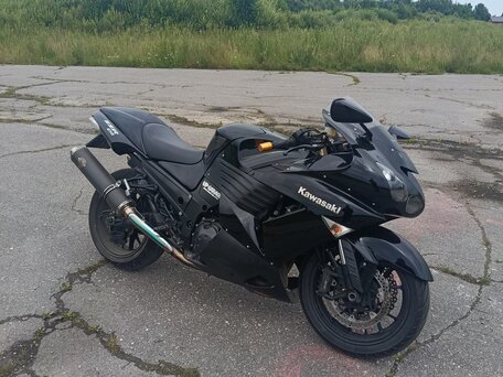 2007 Kawasaki ZZR 1400, чёрный, 540000 рублей, вид 2