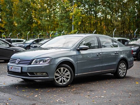 2013 Volkswagen Passat B7, голубой, 1300000 рублей, вид 1