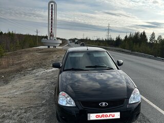 2012 Lada (ВАЗ) Priora Premier I, чёрный, 300000 рублей, вид 5