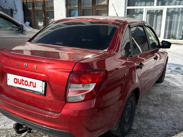 2021 Lada (ВАЗ) Granta I Рестайлинг, пурпурный, 610000 рублей - вид 4