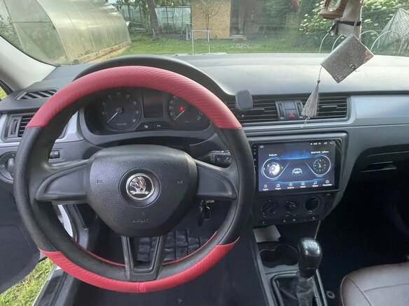 2014 Skoda Rapid I, белый, 470000 рублей - вид 5