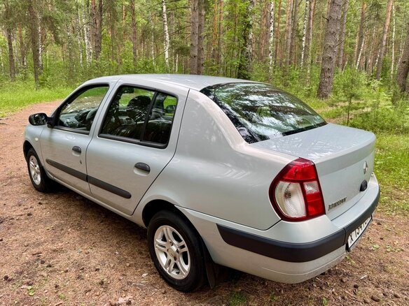 2004 Renault Symbol I Рестайлинг, синий - вид 5