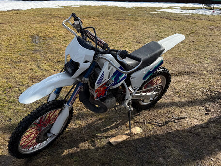1998 Honda CRM 250, белый, 200000 рублей, вид 2