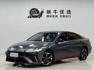 2023 Hyundai Elantra VII (CN7) Рестайлинг, чёрный, 1350000 рублей, вид 1