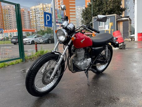 2002 Honda CB 400SS, красный, 260000 рублей, вид 2