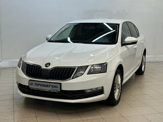 2018 Skoda Octavia III (A7) Рестайлинг, белый, 1175000 рублей, вид 1