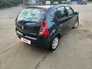 2011 Renault Sandero I, чёрный, 370000 рублей, вид 3