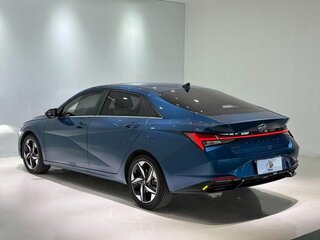 2023 Hyundai Elantra VII (CN7) Рестайлинг, синий, 1250000 рублей, вид 3
