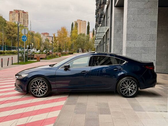 2019 Mazda 6 III (GJ) Рестайлинг 2, синий - вид 13