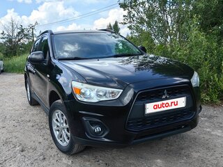 2012 Mitsubishi ASX I Рестайлинг, чёрный, 897000 рублей, вид 2