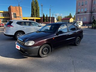 2007 Chevrolet Lanos I, красный, 100000 рублей, вид 1