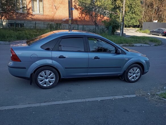 2005 Ford Focus II, голубой - вид 1