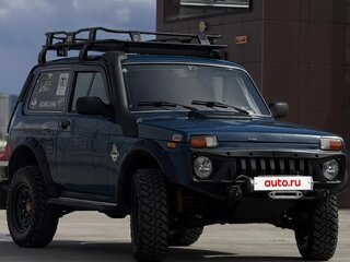 2013 Lada (ВАЗ) 2121 (4x4) I Рестайлинг, синий, 1200000 рублей, вид 2