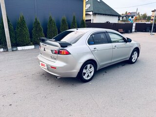 2012 Mitsubishi Lancer X Рестайлинг, серый, 820000 рублей, вид 3