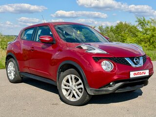 2017 Nissan Juke I Рестайлинг, красный, 1350000 рублей, вид 3